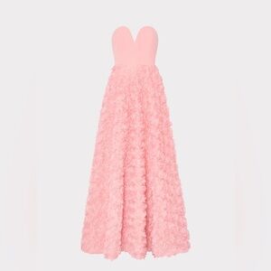 Milly Bell Mesh Rose Gown